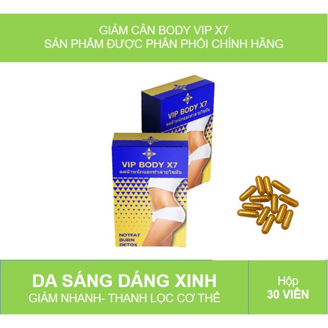 giảm cân cấp tốc vip body x7