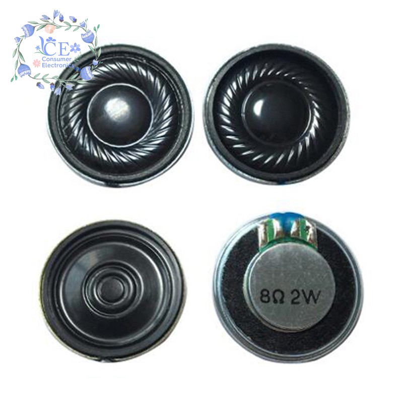 Bộ 4 Loa Điện Tử Hình Tròn 23mm 8 Ohm 2w Chất Lượng Cao