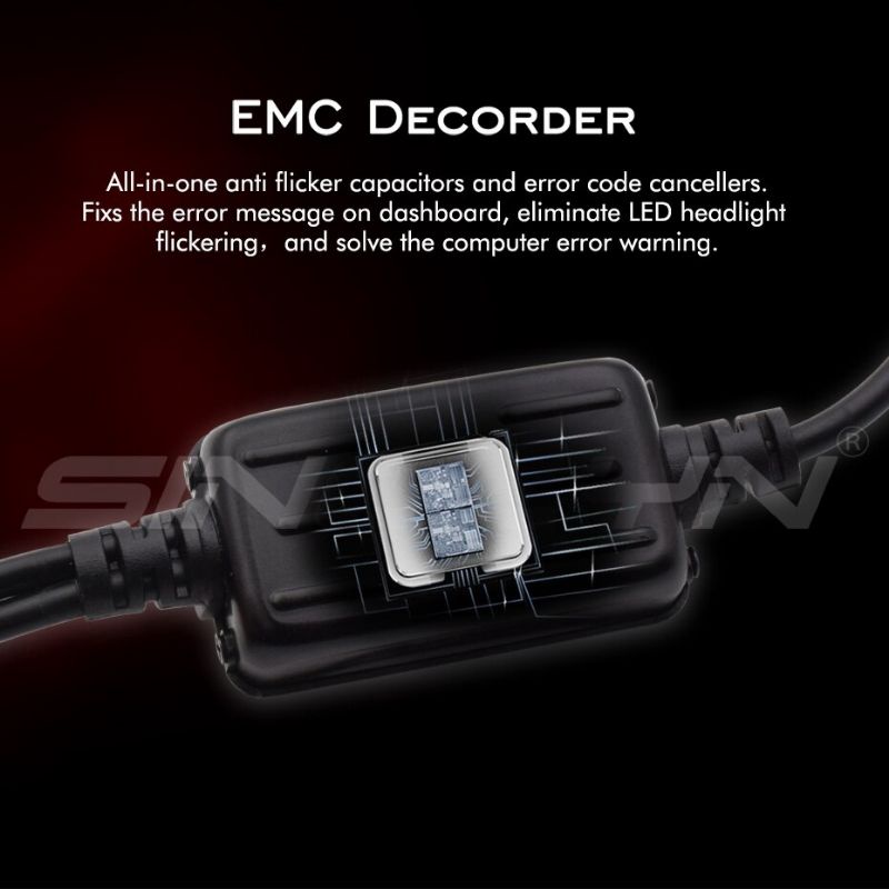 Đèn pha led bi cầu mini GTRS đèn bi led GTRS H4 35W 12V 24V 4800Lumen chống nước IP67 lắp đặt như zin