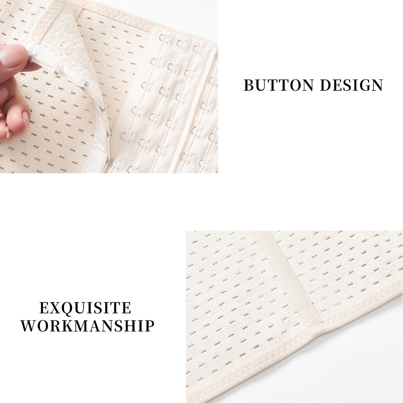 [Hàng mới về] Đai nịt bụng định hình cơ thể thon gọn thoáng khí có thể điều chỉnh kích thước cho phụ nữ sau sinh