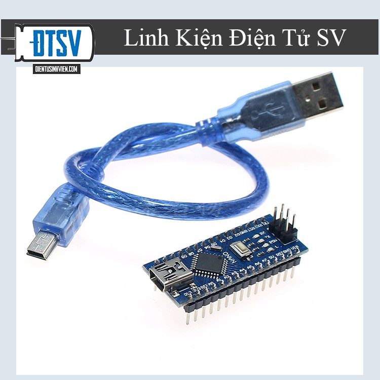 Kít Arduino Nano CH340( tặng kèm đây 30cm)- Linhkiendientusv.vn