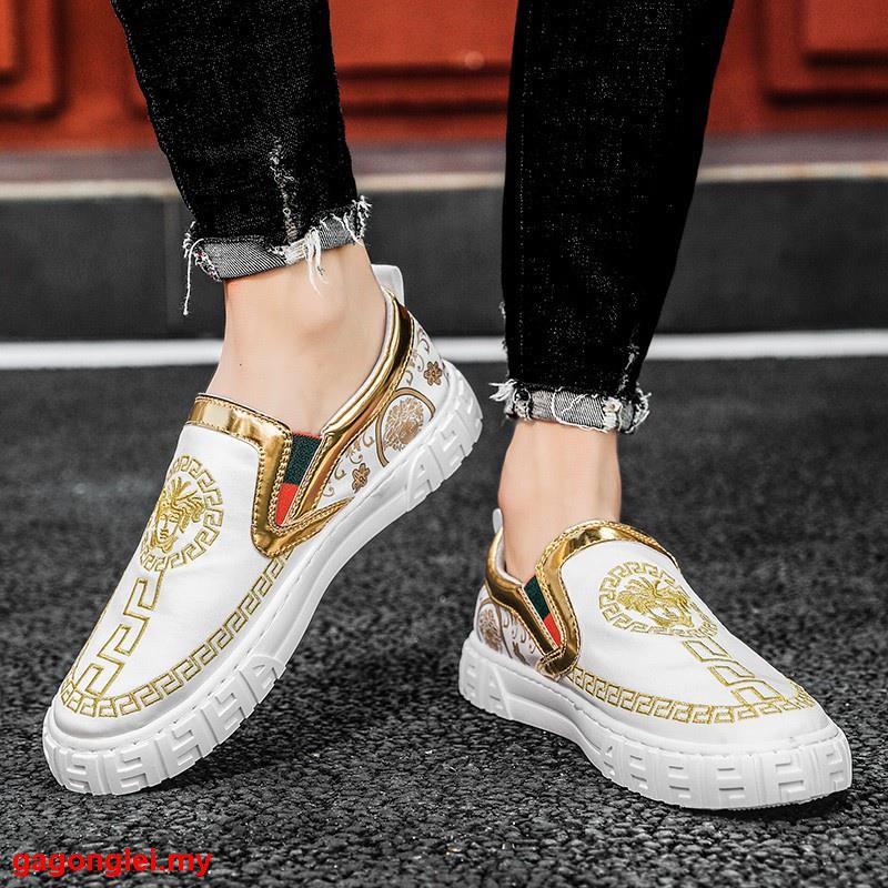 ♤❁Giày Thể Thao Versace Siêu Nhẹ Thoáng Khí Hợp Thời Trang Cho Nam