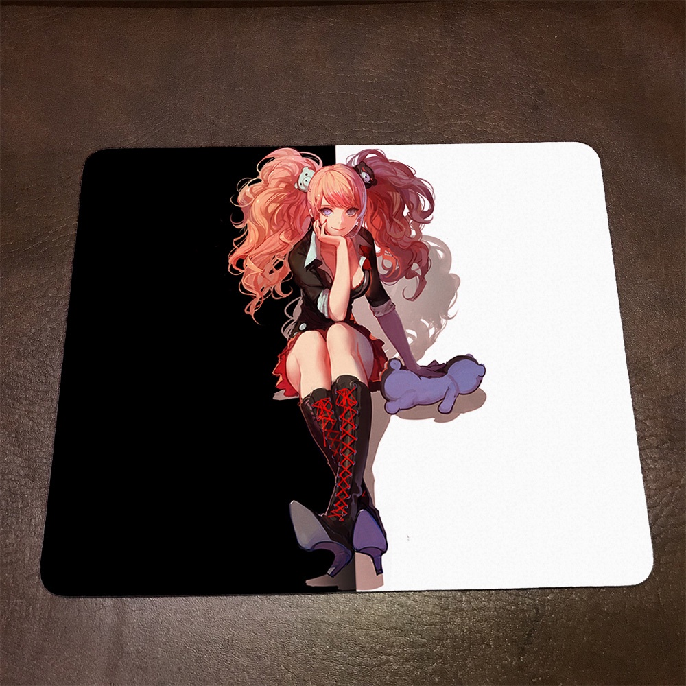 Lót chuột máy tính Anime Danganronpa Wallpapers 1 Mousepad cao su êm ái. Nhận in theo yêu cầu