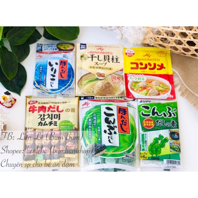 ?Hạt nêm Nhật các loại cho bé từ 1 tuổi | BigBuy360 - bigbuy360.vn