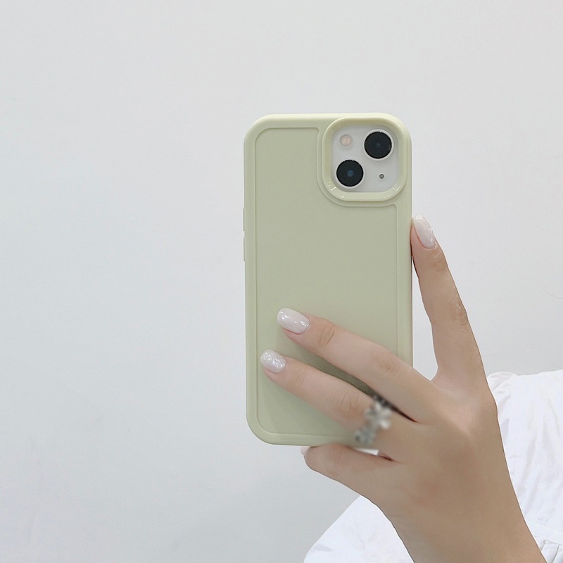 Ốp Điện Thoại Silicon Chống Sốc Chống Rơi Màu Kẹo Cho iPhone 14 13 12 11 Pro Max XS XR