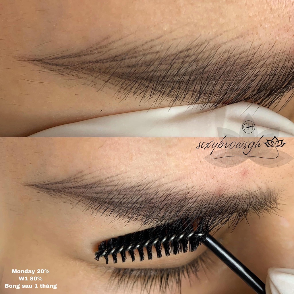 Mực Phun Xăm GH Khắc Sợi Sexy Brown Chính Hãng