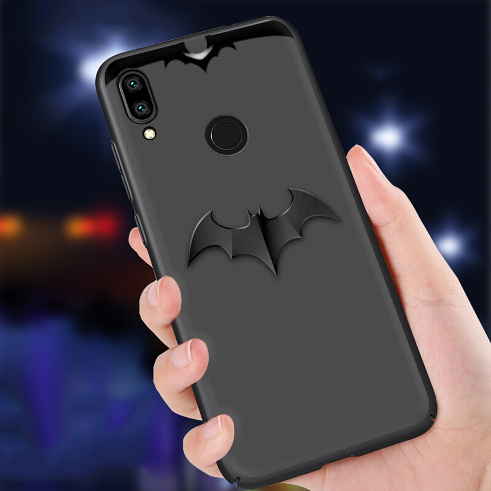 Ốp Điện Thoại Tpu Mềm Chống Rơi In Logo Batman Cho Redmi Note 5 6 7 8 8t 5 Pro 6 Pro 7 Pro