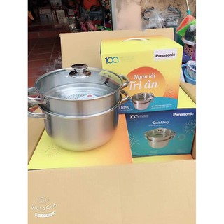 NỒI XỬNG HẤP 2 TẦNG PANASONIC 24CM