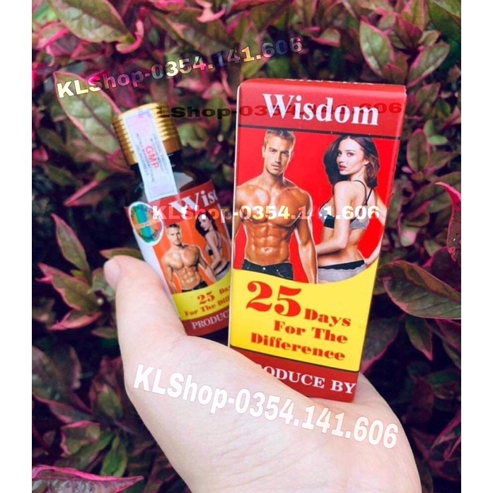 Vitamin Tăng Cân Wisdom Weight nhập khẩu Indonesia, giúp tăng cân 3-4kg ko tích nước sau 1 lọ, Tem kiểm định GMP đủ