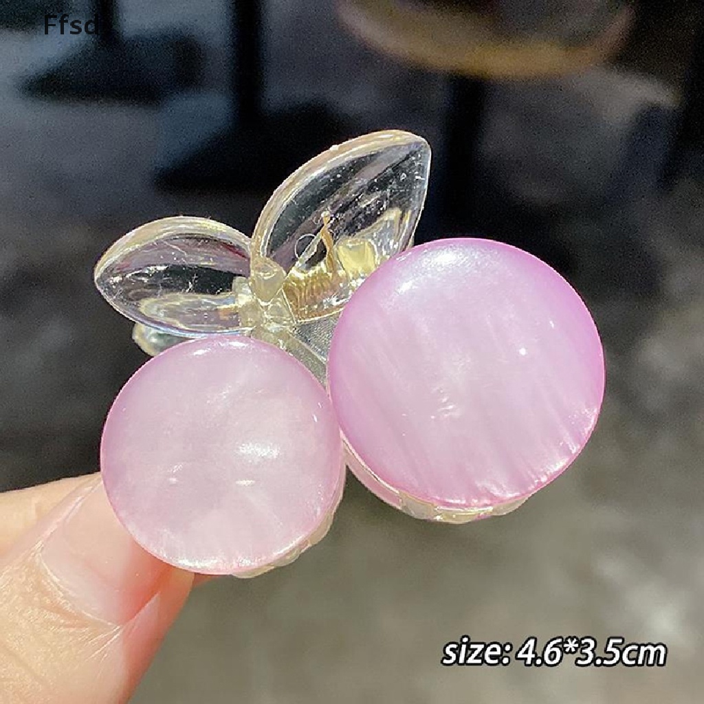{Ffsd} Kẹp Tóc Hình Quả cherry Dễ Thương Làm Quà Tặng Cho Bé Gái