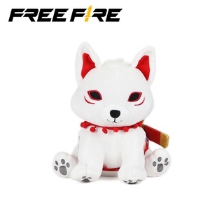 Búp bê hình trợ thủ Spirit Fox màu đỏ và trắng kỷ niệm 3 năm game Free Fire