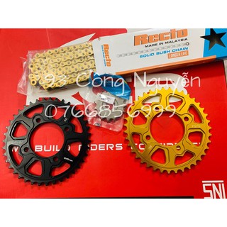 Nhông sên đĩa 9li recto full bộ