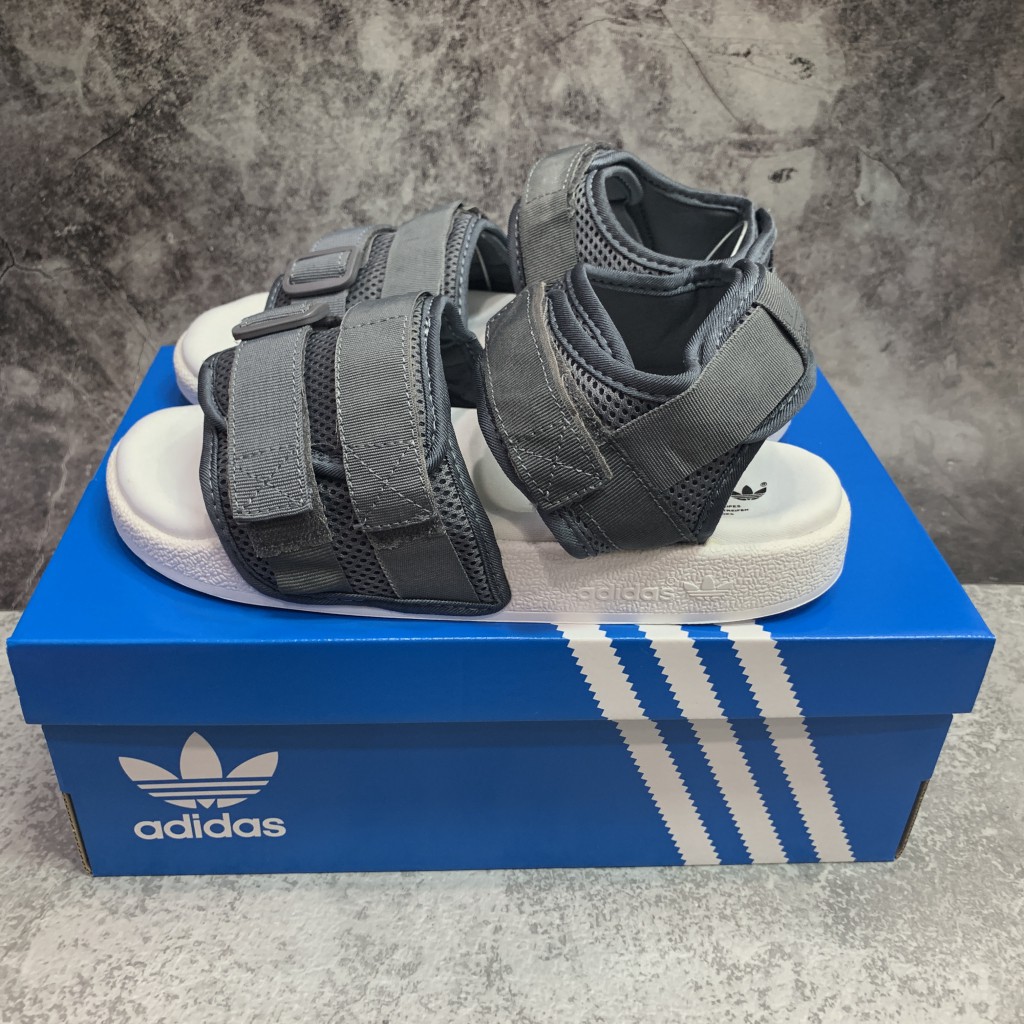 Sandal ADIDAS ADILETTE Grey Nam Nữ Hot 2019