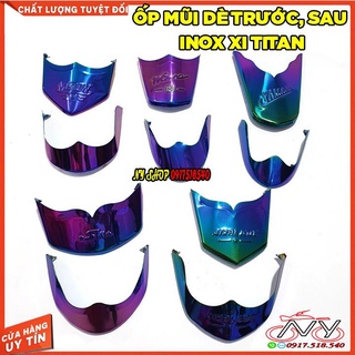 ỐP MŨI DÈ TRƯỚC, SAU HONDA SH VIỆT, EXCITER 2015, AIRBLADE ,WAVE ALPHA,VISION,SIRIUS, WINNER X,  ( MÀU TITAN GIÁ 1 CẶP)