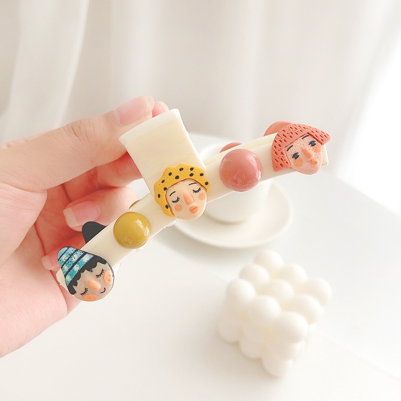 Kẹp tóc hình cá mập hoạt hình cho bé gái