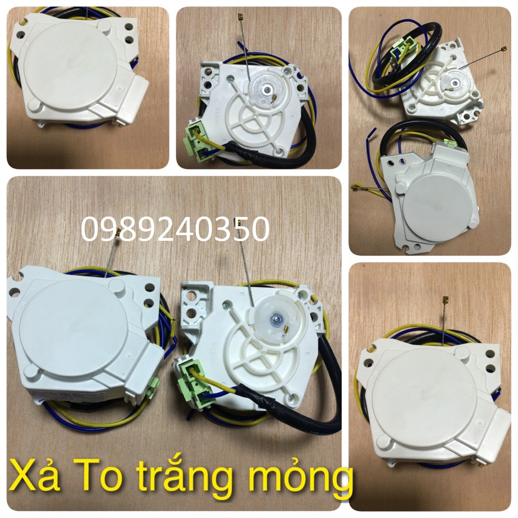 Van xả máy giặt TOSHIBA 2 chân có dây trắng mỏng