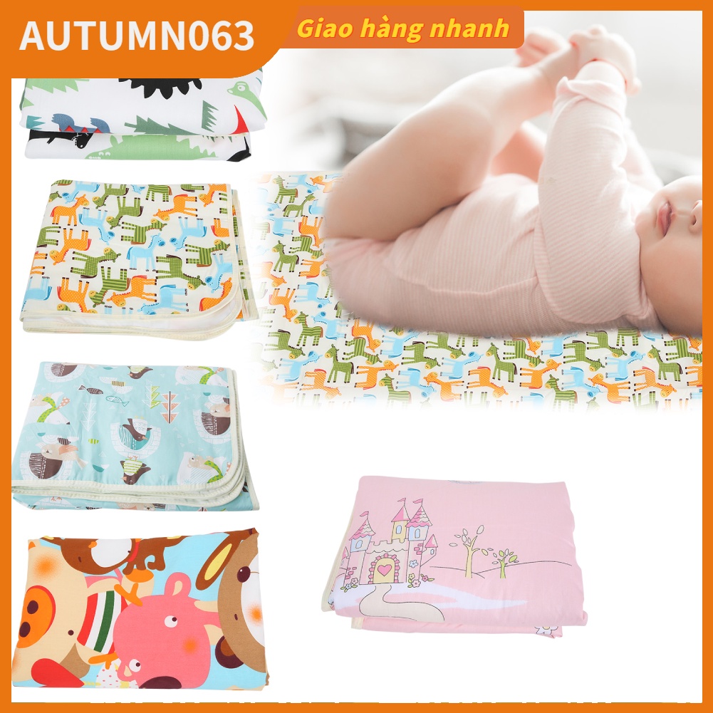 Đệm nước tiểu Ba lớp tã chống thấm Thay đổi tấm lót thay cho bé sơ sinh Autumn063