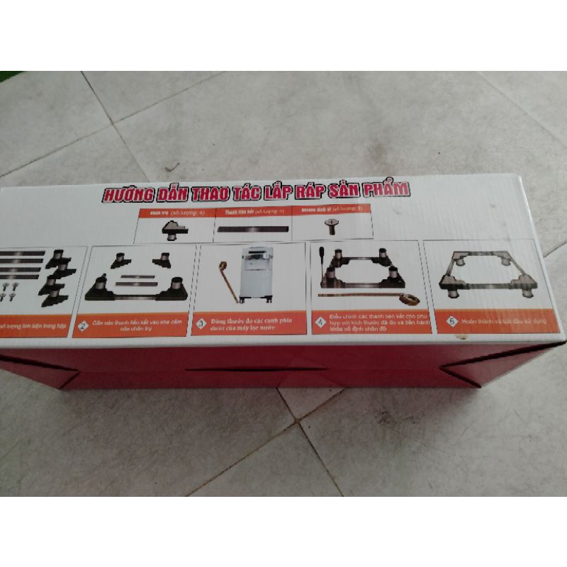 Chân máy lọc nước đa năng lắp ráp tiện lợi