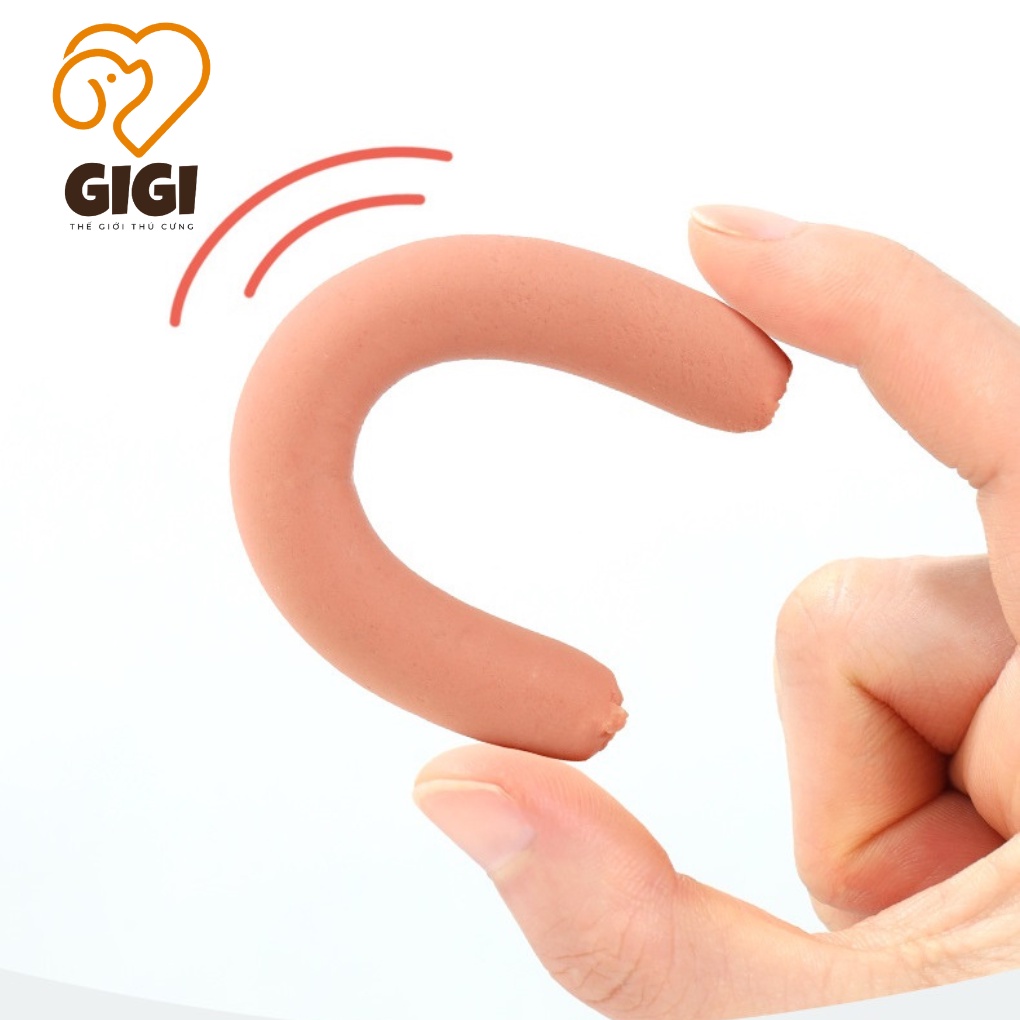 Xúc xích thanh 15g cho chó mèo Bioline thơm ngon bổ sung dinh dưỡng cho thú cưng - GiGi Pet Shop