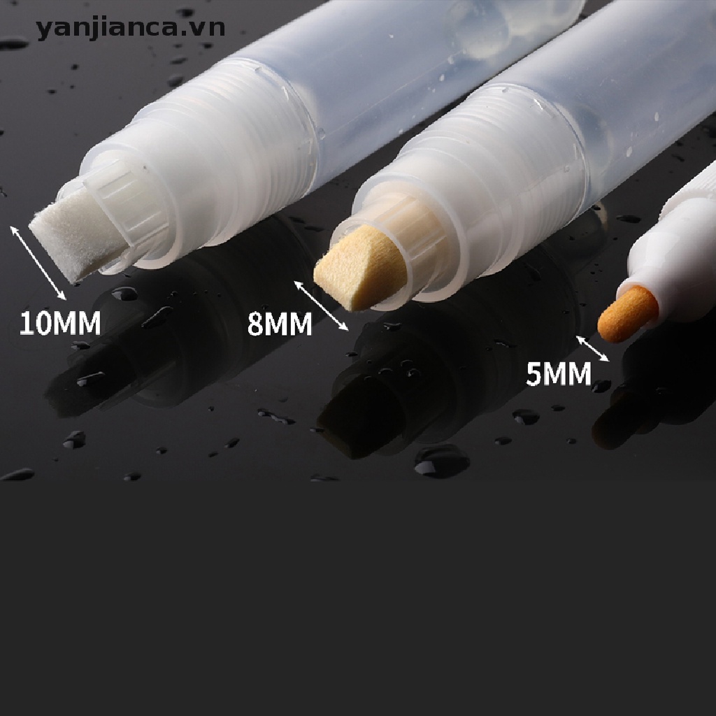 Bút lông vẽ bằng nhựa rỗng 5mm/ 8mm/ 10mm