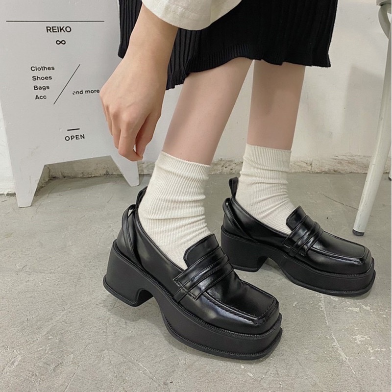 (Order) Giày Lolita nữ đế cao - Giày OXFORD phong cách hàn quốc