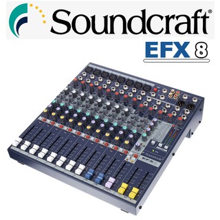 Cty mạnh tiến bàn mixer soundcraft efx8 chuyên âm thanh sân khấu