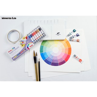 Bộ họa cụ vẽ Màu nước full option