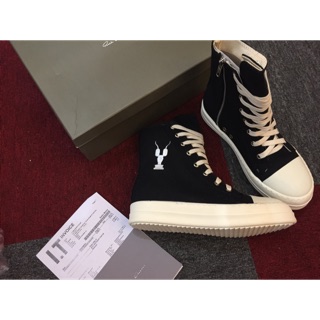 [ Siêu Hot ] Giày Rick Owens High Thỏ Nam Nữ