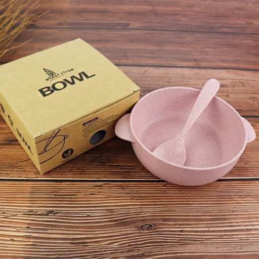 Bộ Bát Ăn Dặm Cho Bé Wheat Straw Bowl
