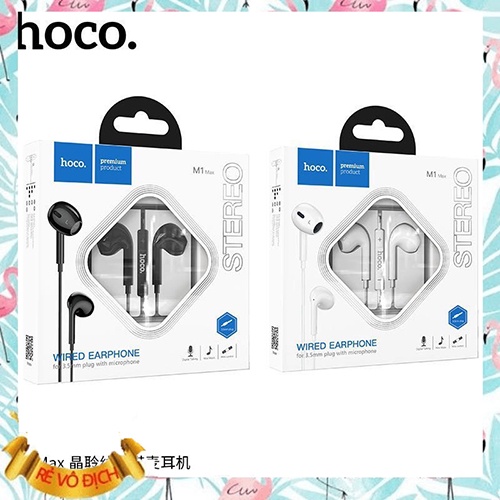 Tai Nghe Chính hãng Hoco M1 Max bass Siêu Chất Phù Hợp Với Tất Cả Các Máy Jack 3.5mm