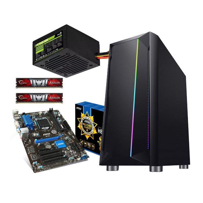 Bộ máy tính core i3 4160 chiến game