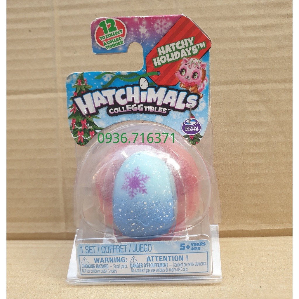 Quả trứng đồ chơi hatchimals các mùa