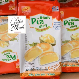 Bánh Pía chay đậu sầu riêng/ khoai môn TÂN HUÊ VIÊN