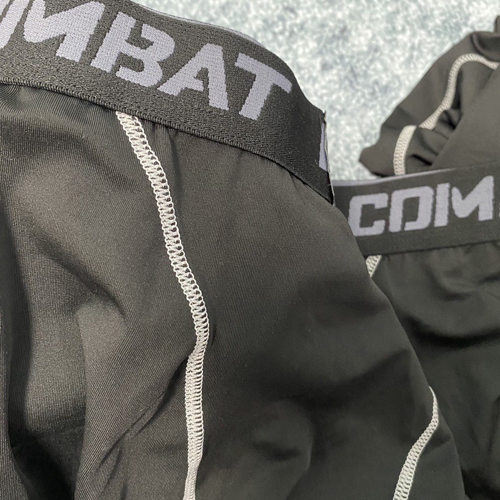 Quần Giữ Nhiệt Nam Pro Combat KINGDOM SPORT, Quần Legging Chơi Bóng Đá, Thể Thao Dáng Dài size M/L/XL/XXL
