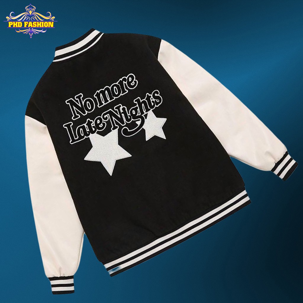 Áo bomber unisex vải dù 2 lớp không bong tróc chất vải mịn giữ ấm tốt (màu đen), cam kết video kèm ảnh thật Phd1 | BigBuy360 - bigbuy360.vn