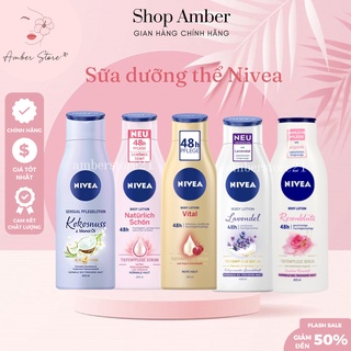 [HÀNG NỘI ĐỊA ĐỨC] - Sữa dưỡng thể (Lotion) Nivea - có bill Đức