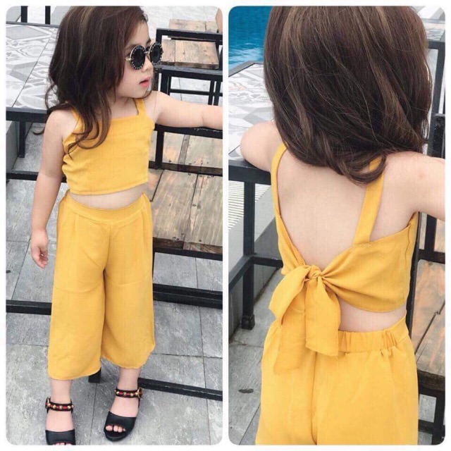 Sét bộ báo hở lưng cho bé