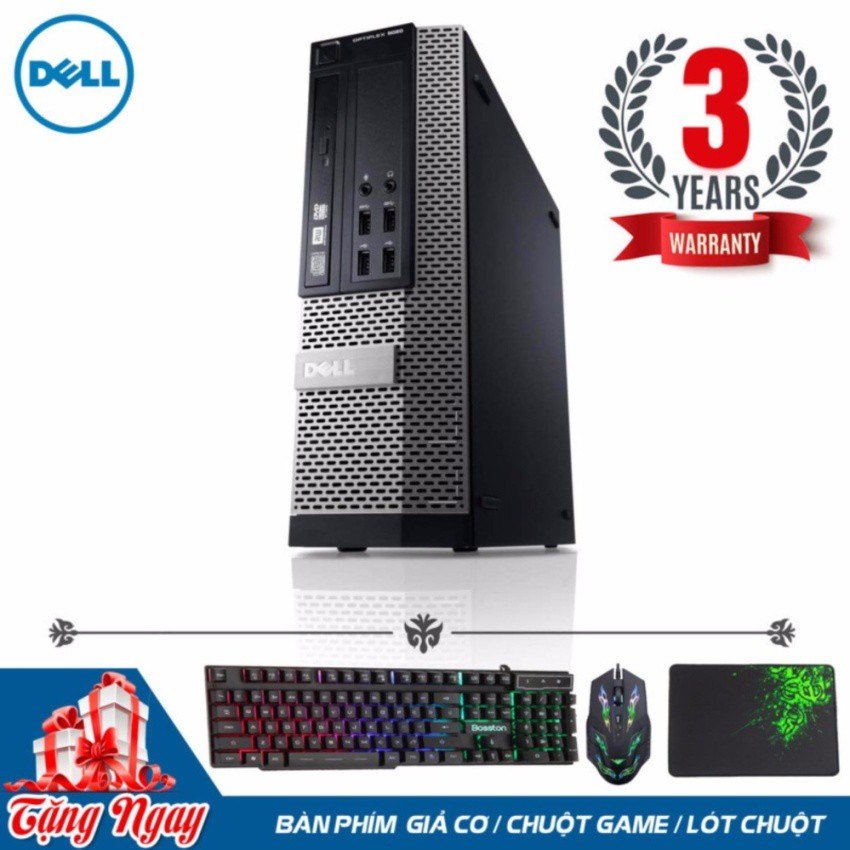 Máy tính đồng bộ Dell Optiplex 9020 SFF ​​​​​​​(Core i3 4160, Ram 8GB, SSD 120GB) + Quà Tặng - Hàng Nhập Khẩu | BigBuy360 - bigbuy360.vn