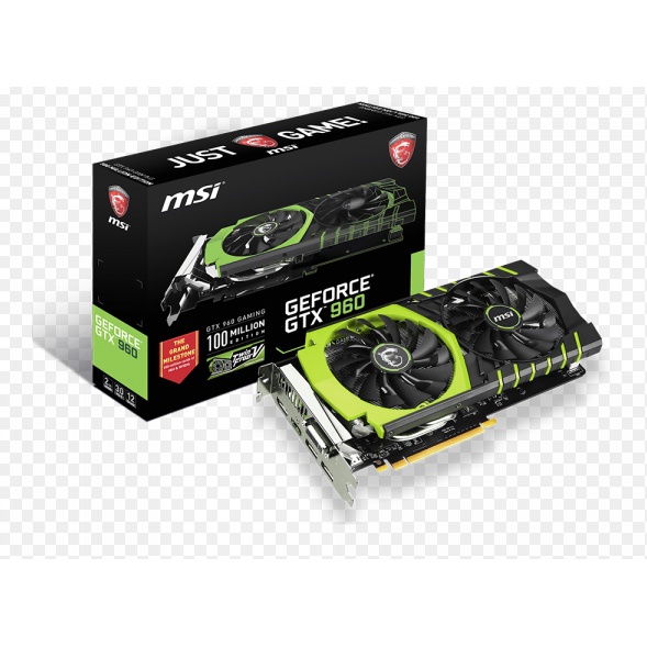 Card màn hình VGA MSI Gaming X GTX 960 2GB bảo hành 3 tháng Viễn Dương Computer