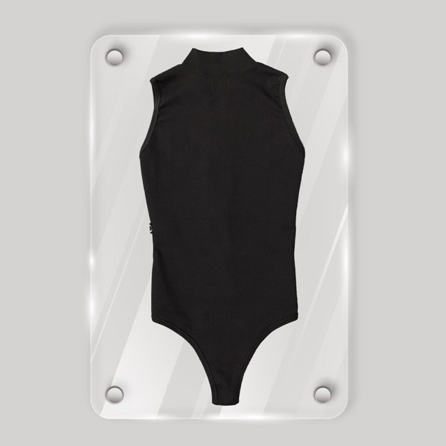 UP ZIPPER BODYSUIT