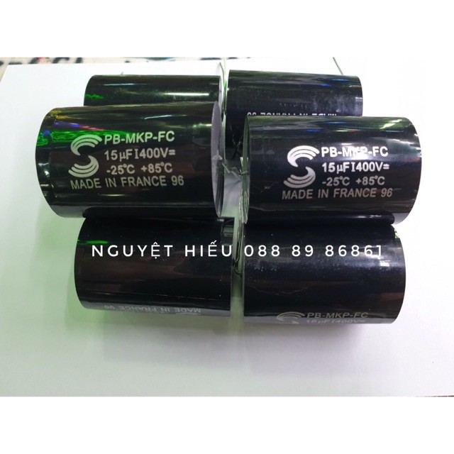 [VN] Tụ lọc phân tần 15uF-400V