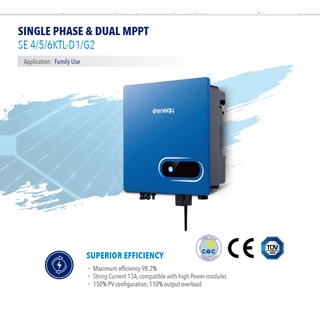 Inverter hòa lưới hỗ trợ bám tải Senergy 3000w - Phiên bản 2021.