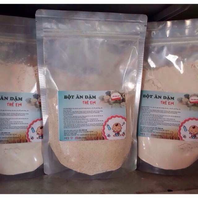 0,5 kg Bột ăn dặm thô Cầu Bình An