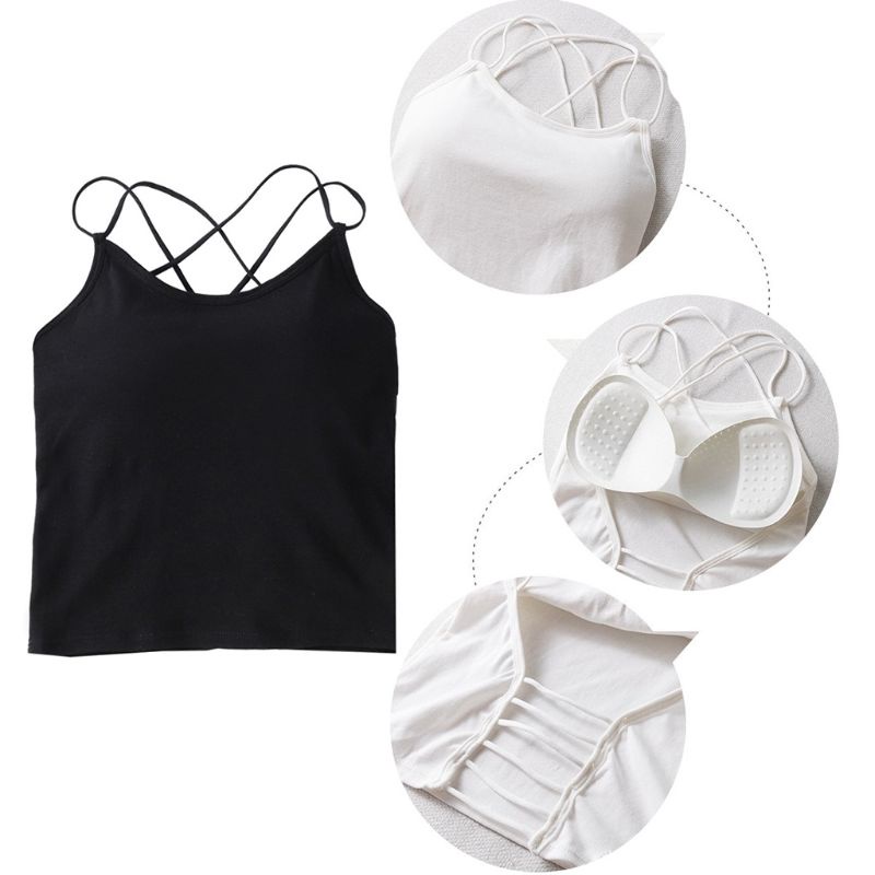 Áo Tank Top Dáng Ôm Màu Sắc Kẹo Ngọt Thời Trang Mùa Hè Quyến Rũ Cho Nữ