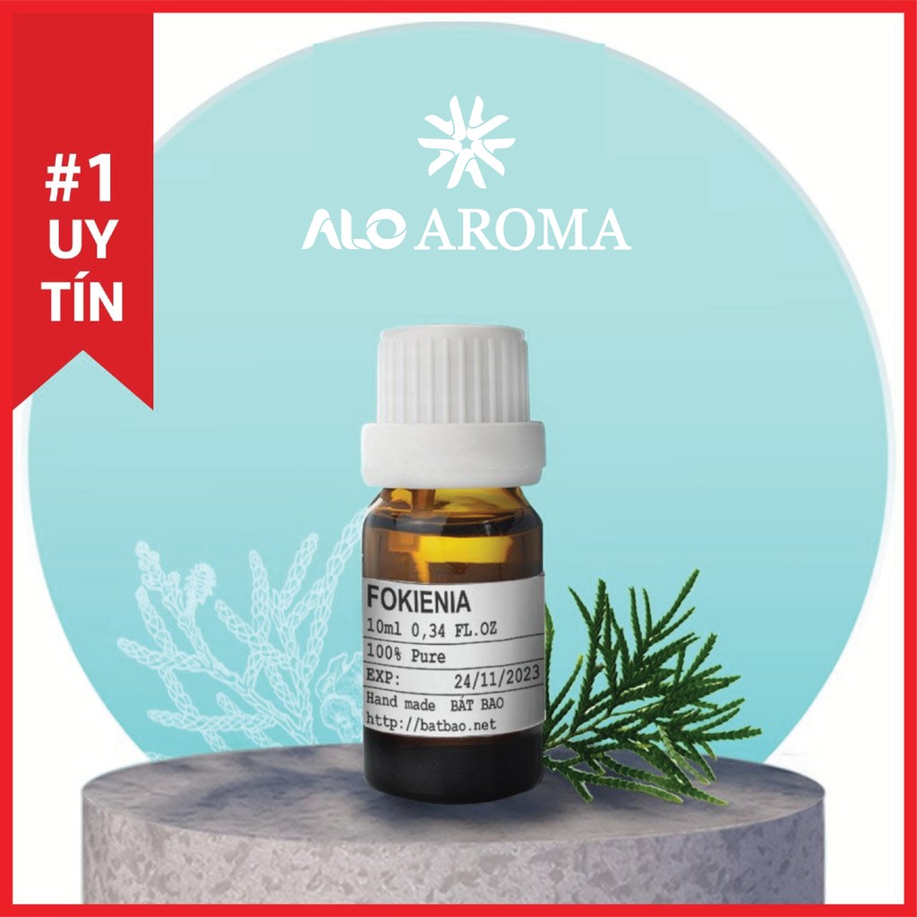 Tinh Dầu Pơ-Mu Thiên Nhiên đánh bóng đồ gỗ, xua đuổi côn trùng Fokienia Essential Oil AloAroma