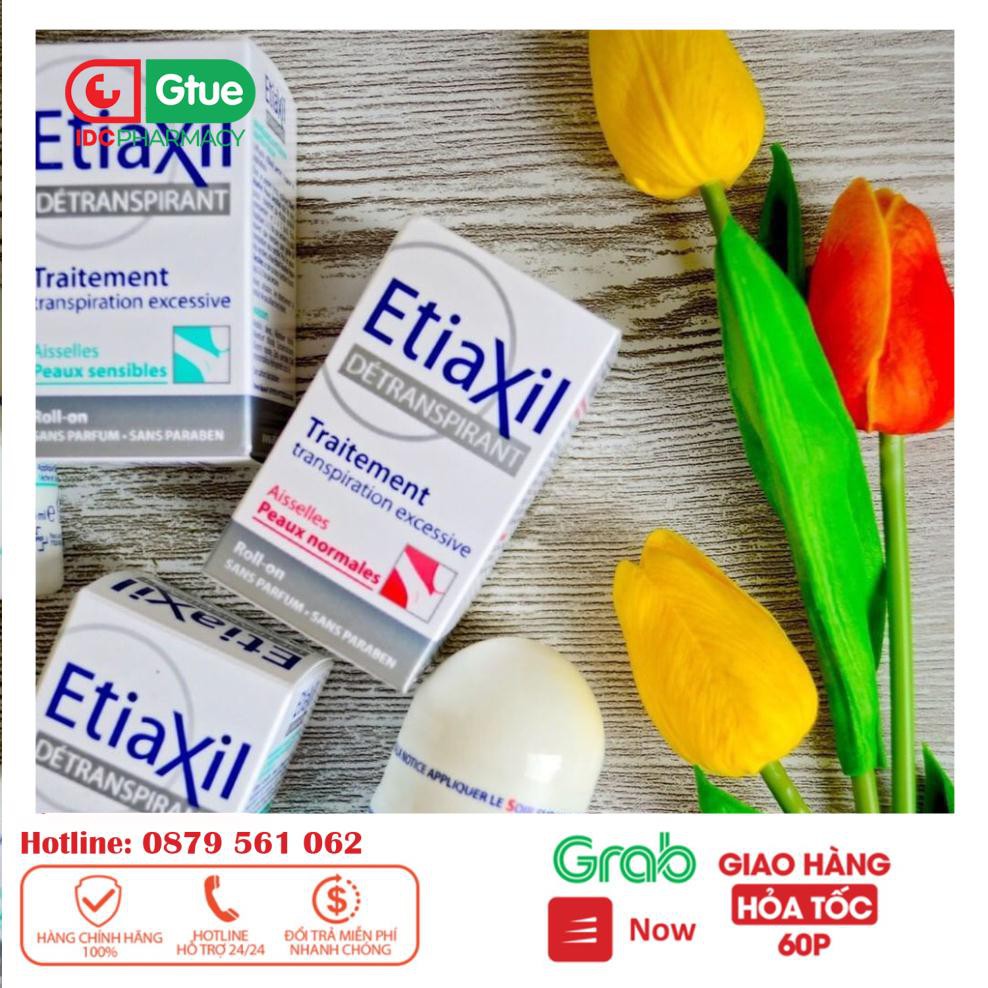 [Chính Hãng] Lăn Khử Mùi Ngăn Mồ Hôi Hiệu Quả Etiaxil - 15ml_ [IDC]