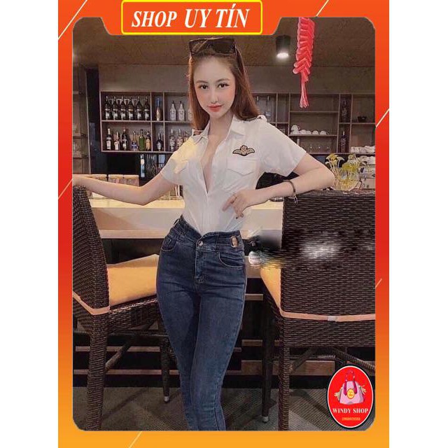 [FREESHIP] Áo sơ mi nữ - Áo sơ mi cơ trưởng nữ ngắn tay - Áo sơ mi thời trang sành điệu | BigBuy360 - bigbuy360.vn