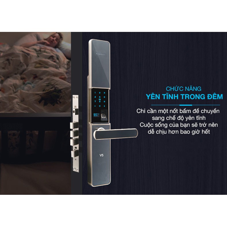 Khóa cửa điện tử Kaadas V5