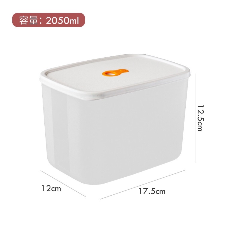 PVN34153 SET 6 HỘP NHỰA BẢO QUẢN THỰC PHẨM CÓ VAN THỞ T2 .