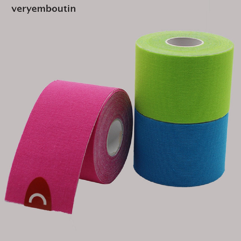 Cuộn Băng Keo Kinesiology 5M Giúp Loại Bỏ Nếp Nhăn Làm Săn Chắc Da Vùng Cổ Và Mắt